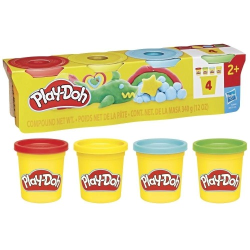 Ciastolina 4-pak Play-Doh, HASBRO