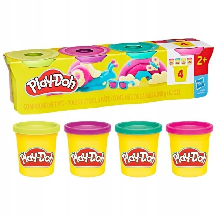 Ciastolina 4-pak Play-Doh, HASBRO