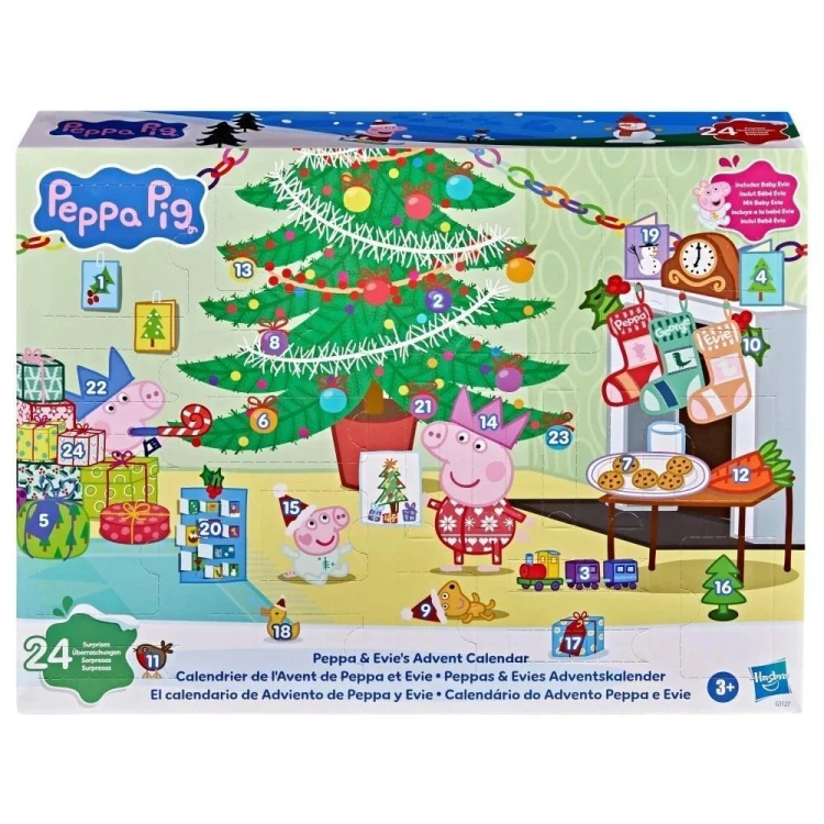 Świnka Peppa - Kalendarz Adwentowy, HASBRO