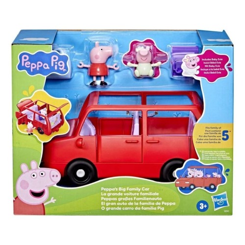 Świnka Peppa - Rodzinny samochód, HASBRO