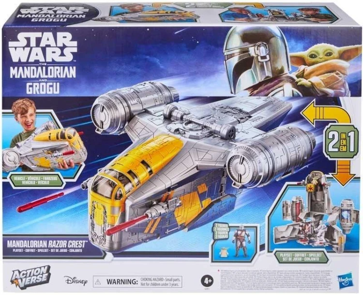 Star Wars - Statek Kosmiczny Razor Crest, HASBRO