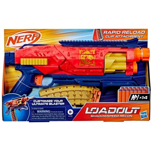 Nerf Loadout Shadowspeed Recon, HASBRO