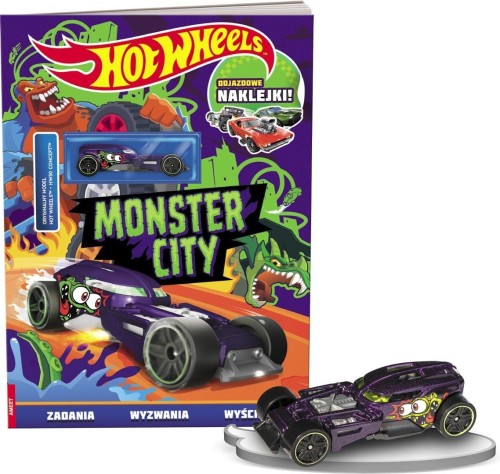 Mattel Hot Wheels. Monster city, praca zbiorowa