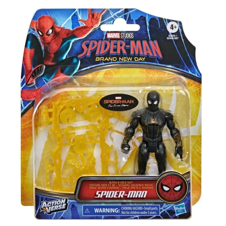 Spider-Man Actionverse Spider-Man czarny strój