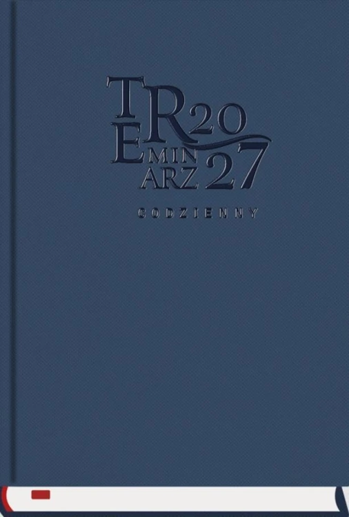 Terminarz 2027 A5 Codzienny granat