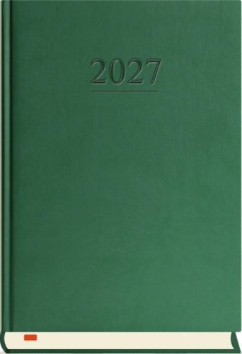 Terminarz 2027 A5 dzienny Menadżera zieleń