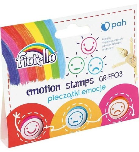 Stempelki zestaw emocje 3szt FIORELLO, Fiorello