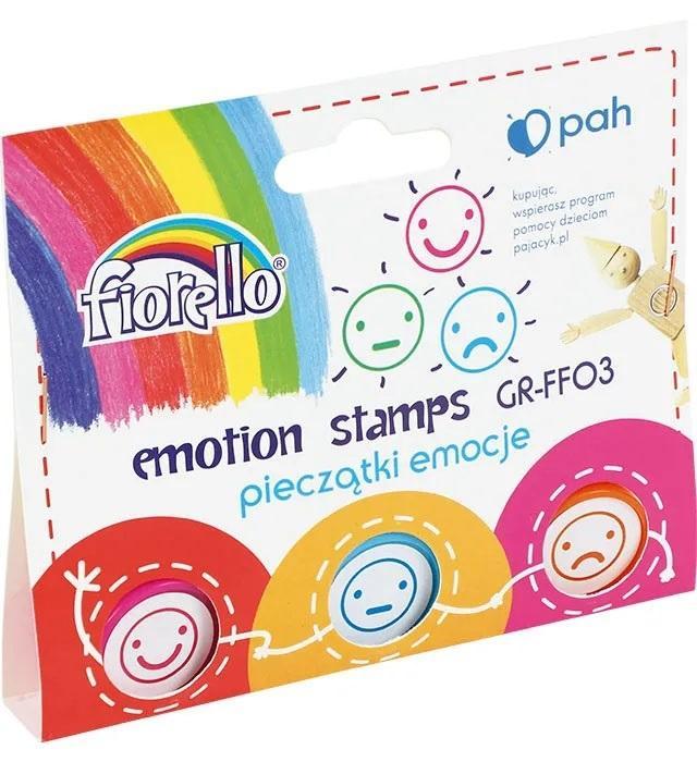 Stempelki zestaw emocje 3szt FIORELLO, Fiorello