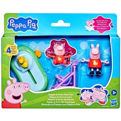 Świnka Peppa - Peppa i Evie w parku, HASBRO