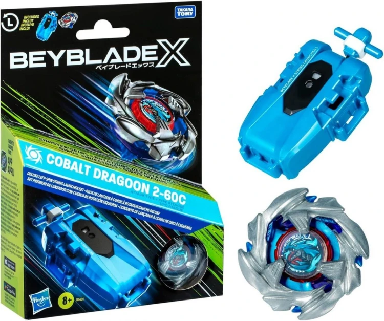 Beyblade X Cobalt Dragoon 2-60C Deluxe, HASBRO