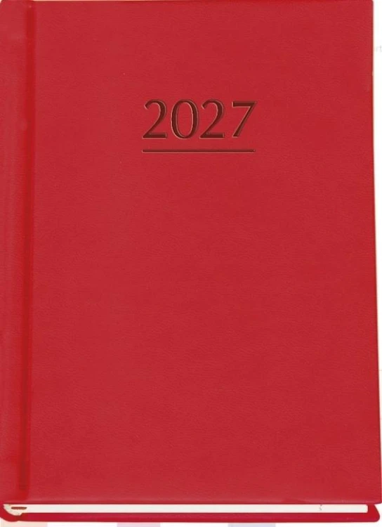 Terminarz 2027 B6 Marta czerwony