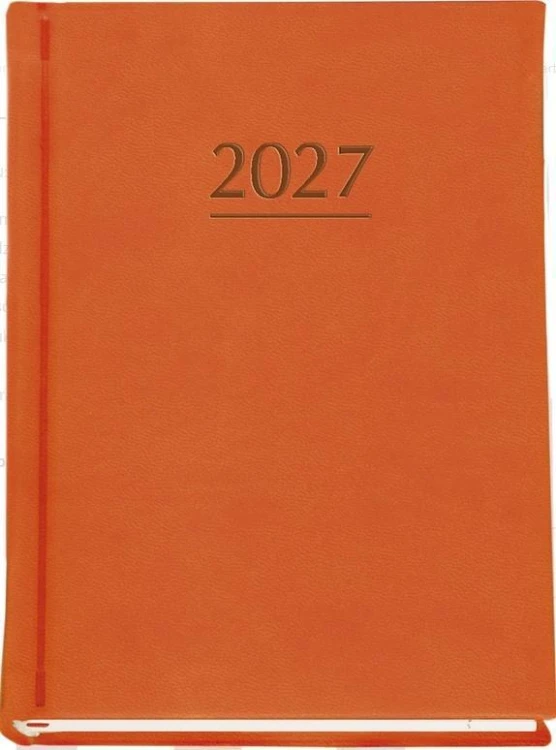 Terminarz 2027 B6 Marta pomarańczowy