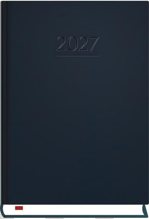 Terminarz 2027 B6 dzienny Powszechny granat