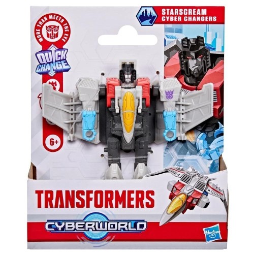 Transformers Cyber Changers - Starscream, HASBRO