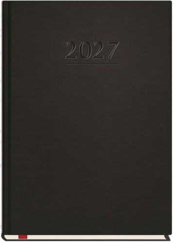 Terminarz 2027 A5 tygodniowy Popularny czarny