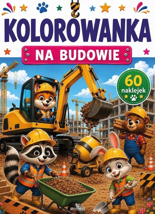 Kolorowanka. Na budowie, Monika Matusiak
