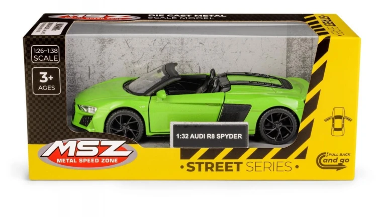 Audi R8 Spyder Green, MSZ