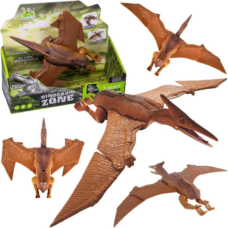 Dinozaur pterodaktyl z głosem i światłem, Trifox