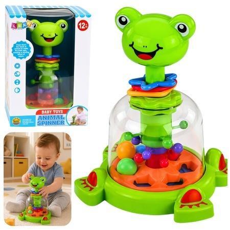 Bączek Żabka z wirującymi kulkami, Leantoys