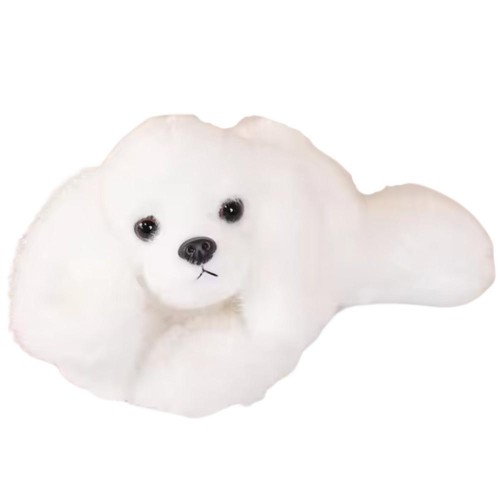 Maskotka Maltańczyk biały 30cm, Leantoys