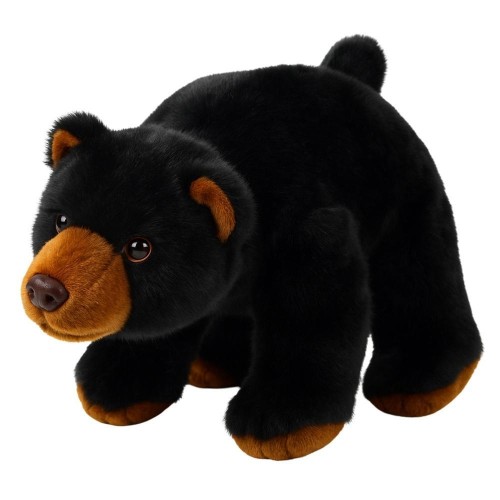 Maskotka Niedźwiedź czarny 28cm, Leantoys