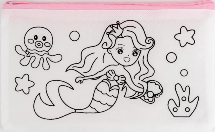 Piórnik etui Tinting mermaid, Fandy