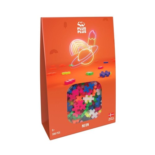 Klocki Plus-Plus Neonowe 300el, Plus-Plus