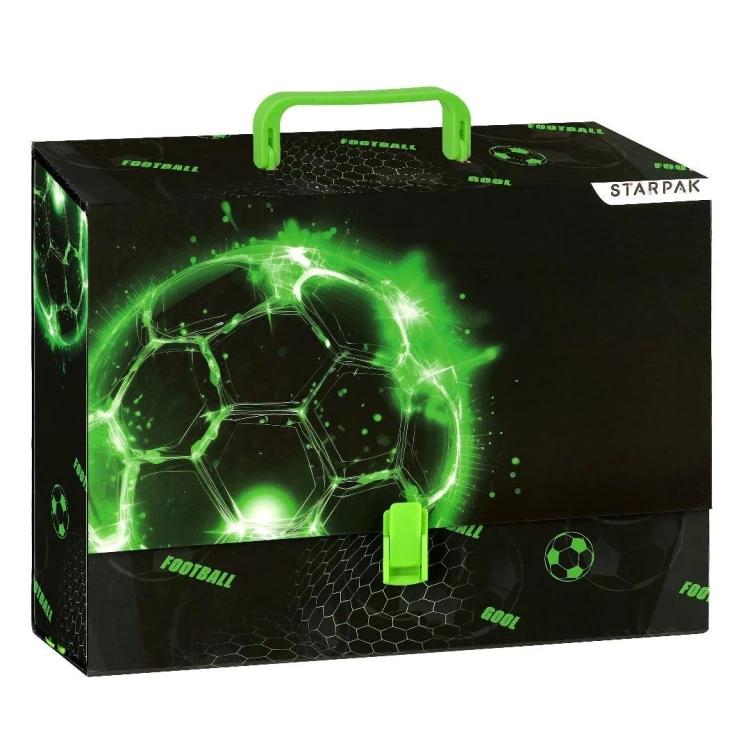 Teczka z rączką foodball, STARPAK