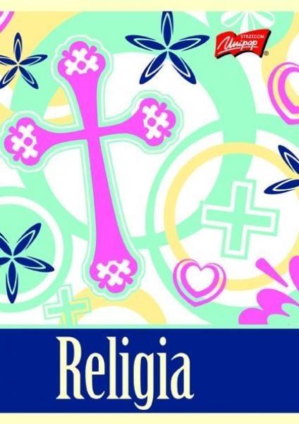 Zeszyt A5/60K kratka Religia (10szt), UNIPAP