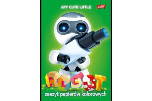 Zeszyt papierów kolorowych nabłyszczanych A5/10K