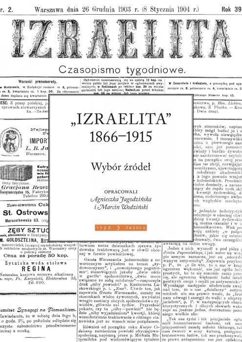 Izraelita 1866-1915, praca zbiorowa