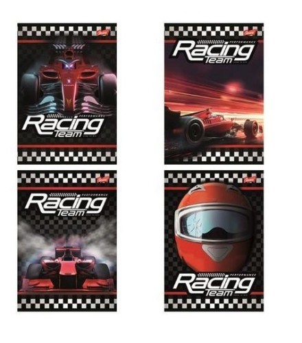 Zeszyt A4/32k kratka Racing Team (15szt), UNIPAP