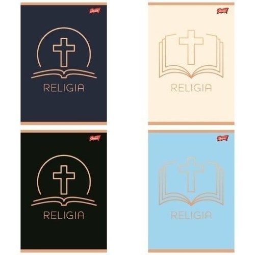 Zeszyt A5/32k kratka Religia cieniowany (15szt)