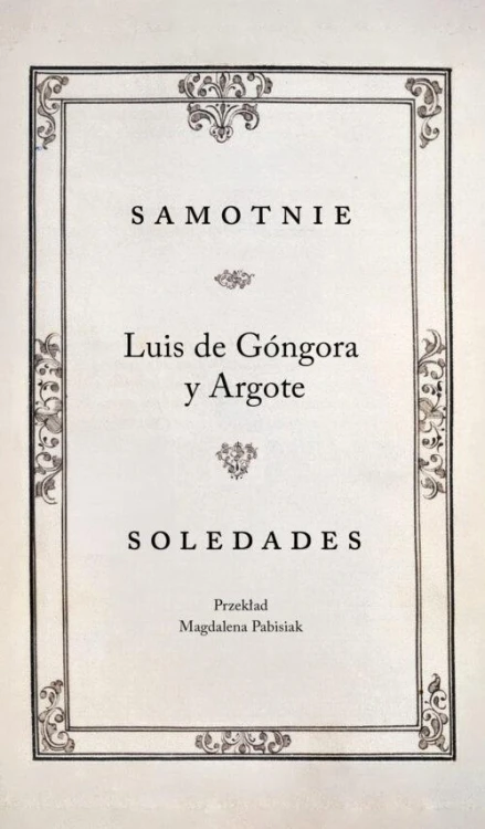 Samotnie, Luis de Góngora y Argote