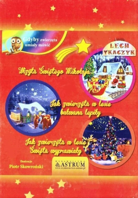 Trzy bajki świąteczne + audiobook TW, Lech Tkaczyk