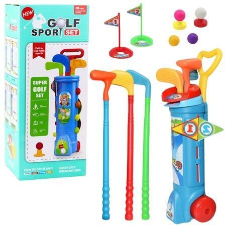 Zestaw do gry w golfa 20el, Leantoys