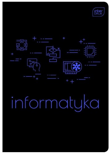 Zeszyt A5/60k kratka Informatyka (10szt)