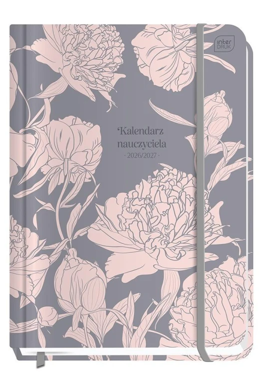 Kalendarz nauczyciela 2026/27 B5 Peony