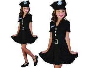 Strój Policjantka rozmiar M 120-130cm