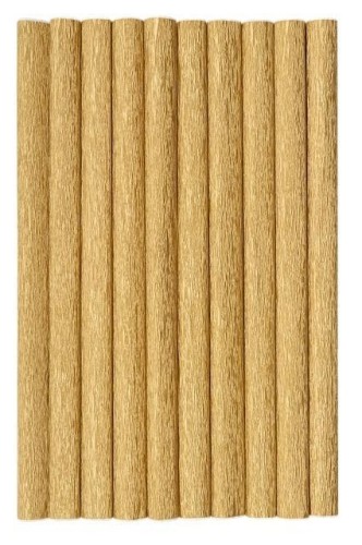 Bibuła marszczona złota 50x200cm (10szt) HERLITZ