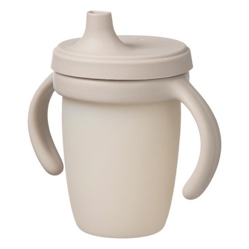 Kubek silikonowy z ustnikiem Latte, B.box for kids