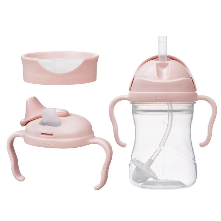 Kubek 3w1 zestaw Blush 240ml, B.box for kids