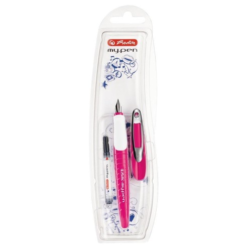 Pióro wieczne My.Pen M różowe/białe, HERLITZ