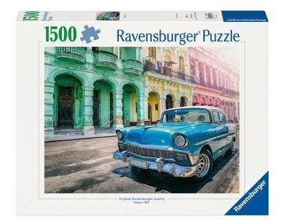 Puzzle 1500 Auta Kuby, Ravensburger