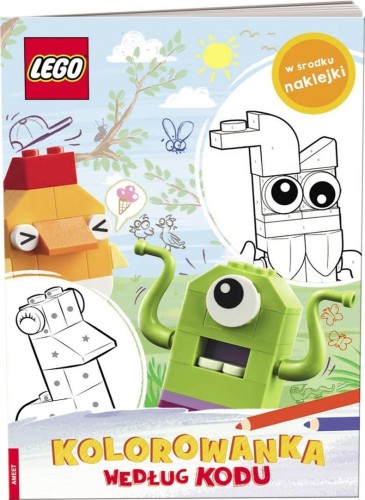 Lego Master Brand. Kolorowanka według kodu