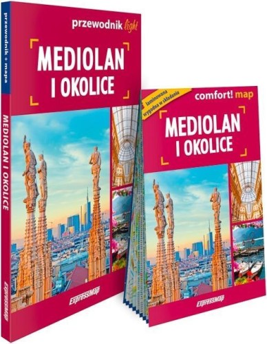 Mediolan i okolice light: przewodnik + mapa
