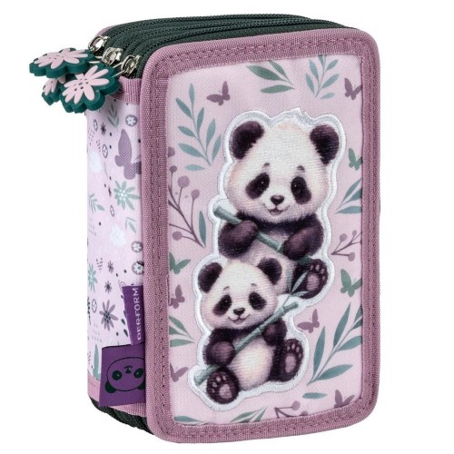 Piórnik z wyposażeniem Panda 3-kom. DERFORM