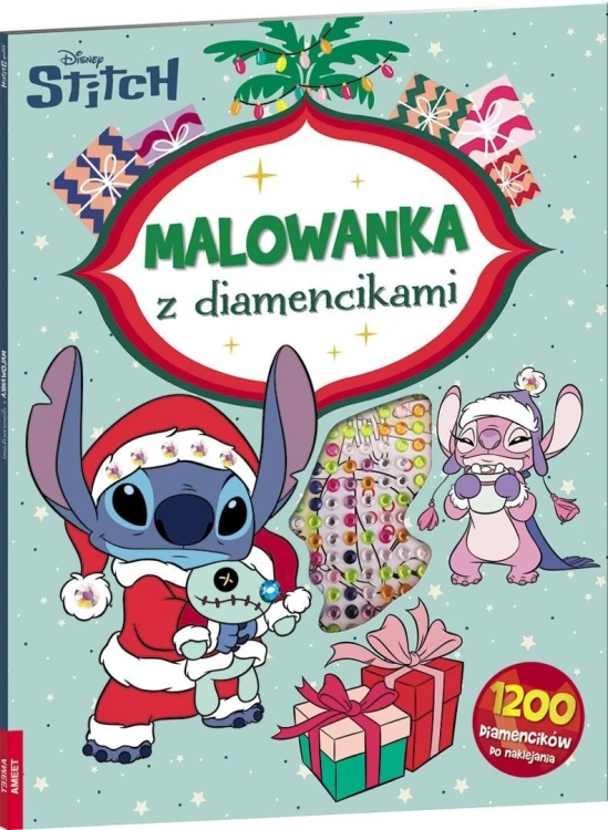 Disney Stitch. Malowanka z diamencikami