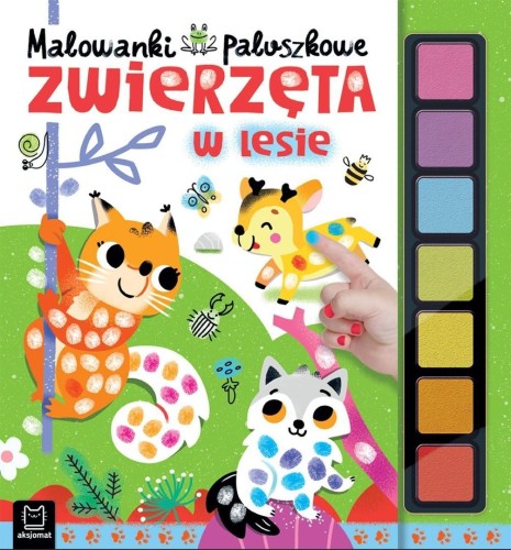 Malowanki paluszkowe. Zwierzęta w lesie
