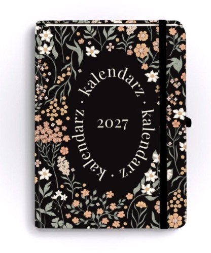 Kalendarz 2027 Botanical B6 dzienny bukiet
